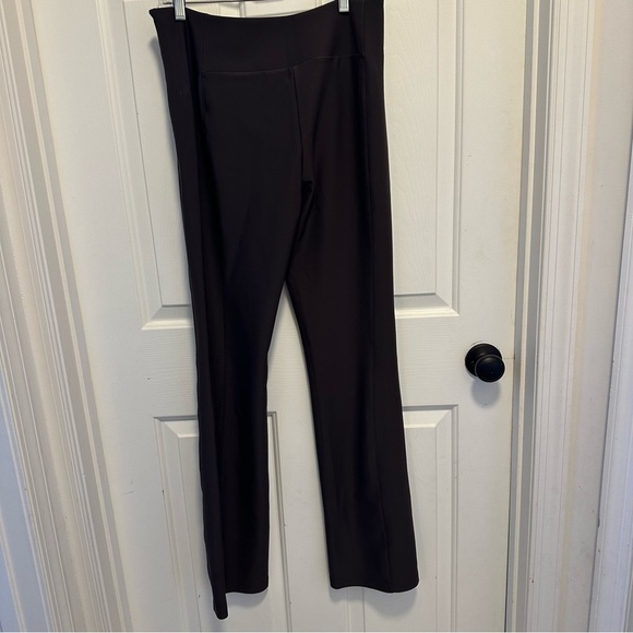 Athleta Move Easy Split Hem Truffle Brown Pants Size 8 NWOT - Picture 4 of 8